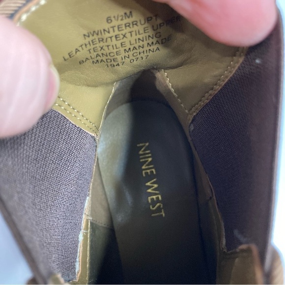 Nine West quilted booties size 6.5 - Picture 4 of 8